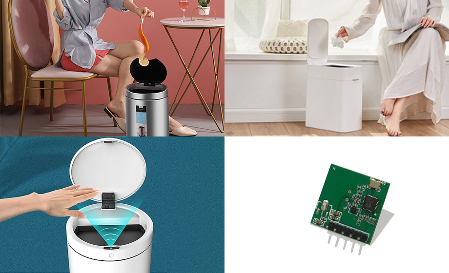 低功耗雷達(dá)模塊檢測(cè)智能垃圾桶開蓋觸發(fā) 低功耗雷達(dá)模塊檢測(cè)智能垃圾桶開蓋觸發(fā)