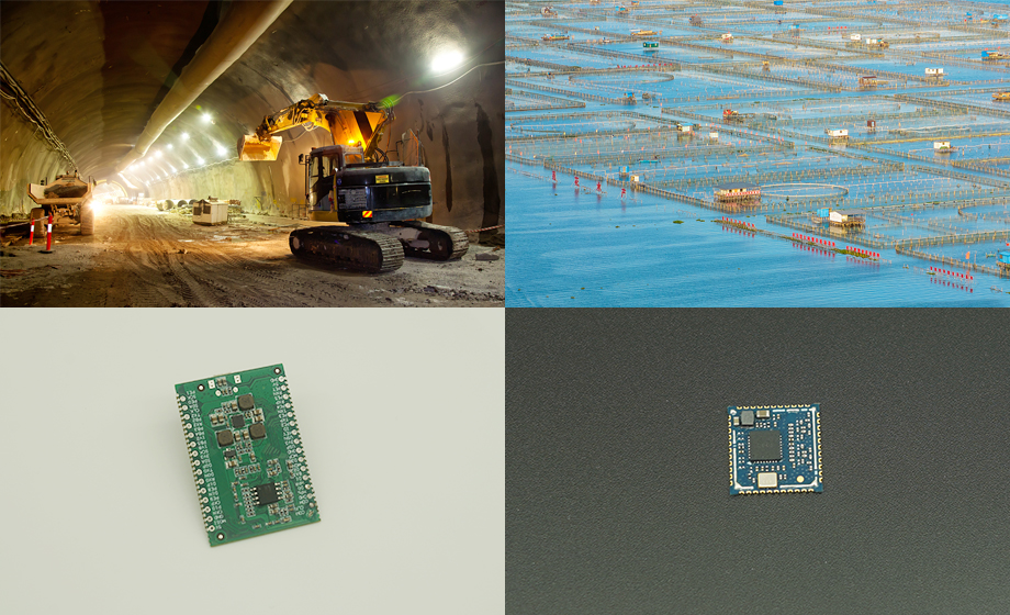 5公里wifi遠(yuǎn)距離模塊隧道施工/海上養(yǎng)殖場無線視頻方案