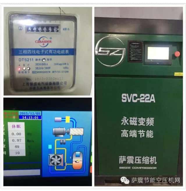 薩震22kw永磁變頻空壓機(jī)